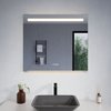 Anzzi 28in x 32in LED Front/Top/Bottom Light Bathroom Mirror With Defogger BA-LMDFX011AL